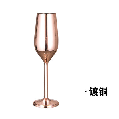ステンレス シャンパングラス